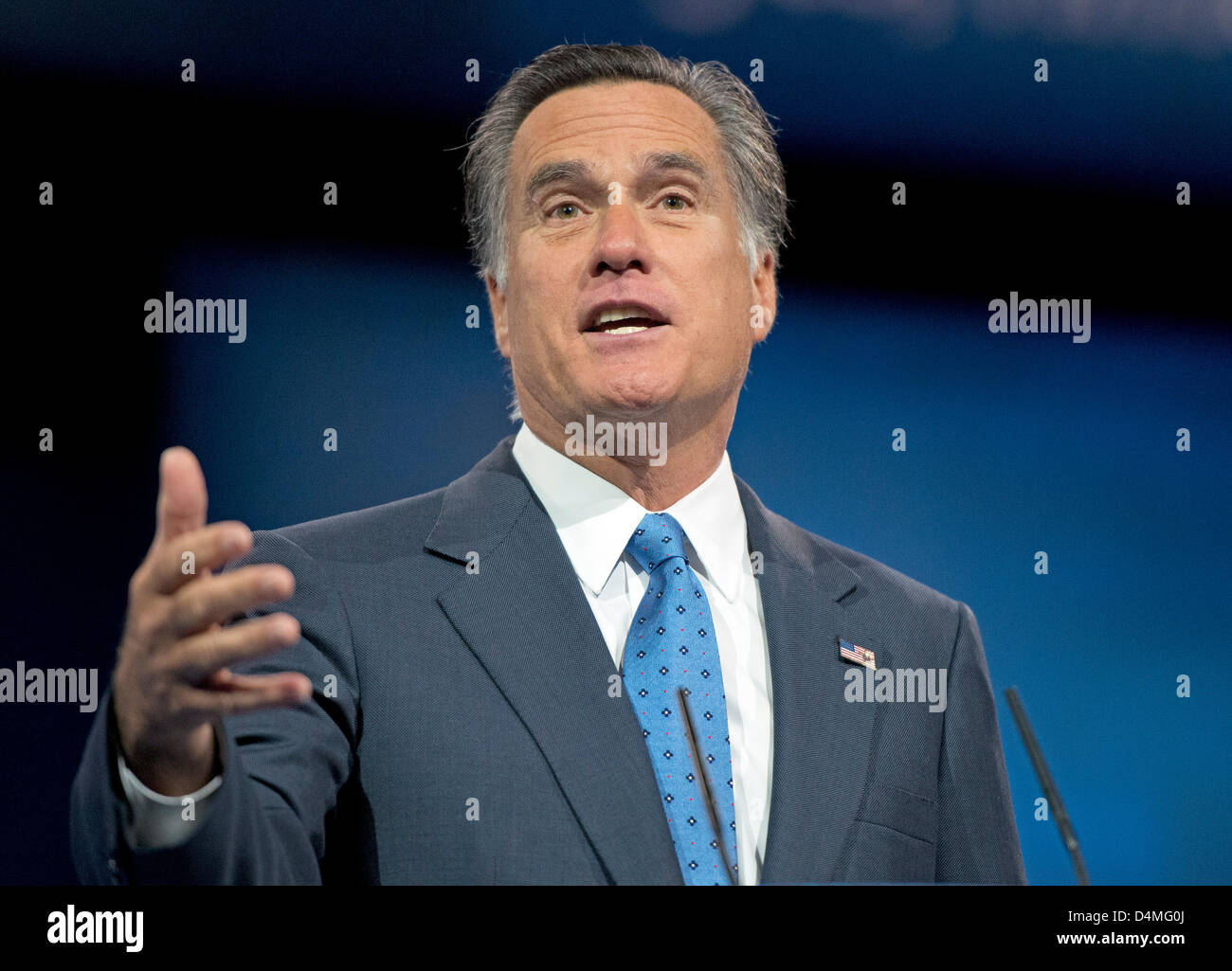 Former Governor Mitt Romney (Republican of Massachusetts), the 2012