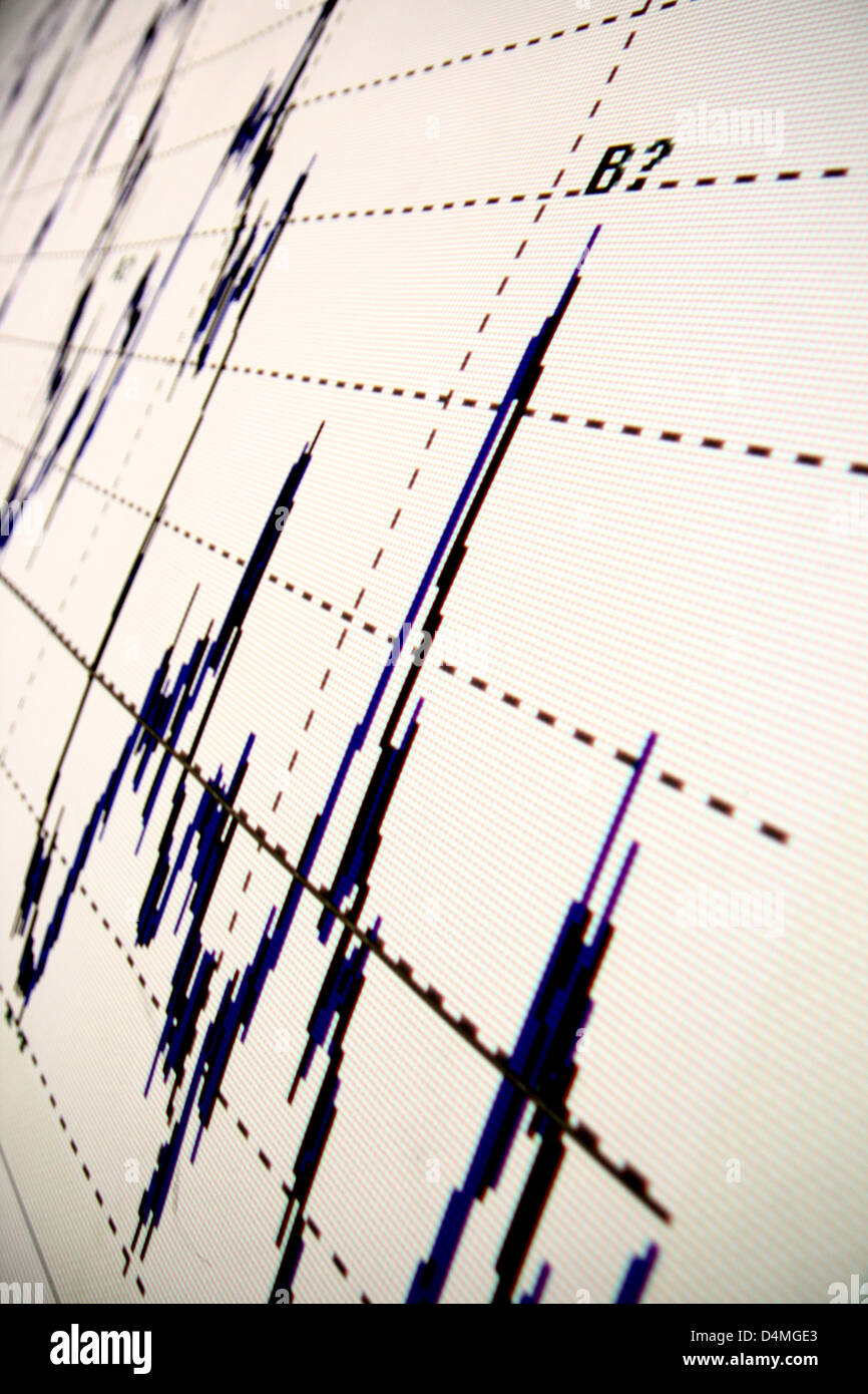 financial graph of investment growth Stock Photo - Alamy