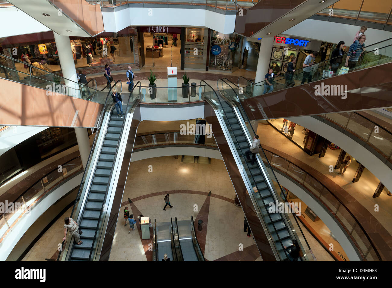 Gdansk, Poland, shopping center Galeria Baltycka Stock Photo - Alamy