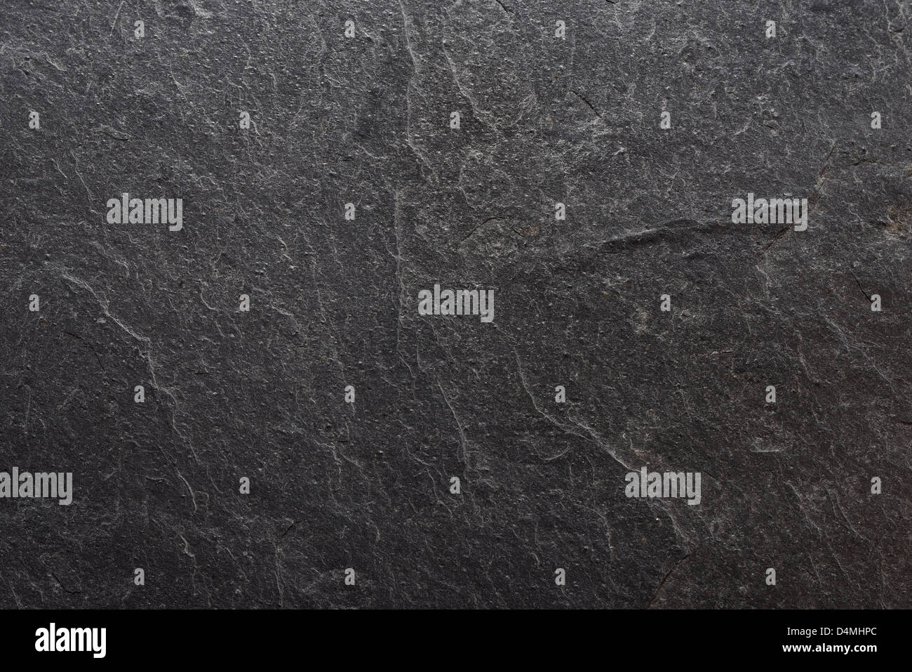 Closeup of blank black slate. Background texture. Stock Photo