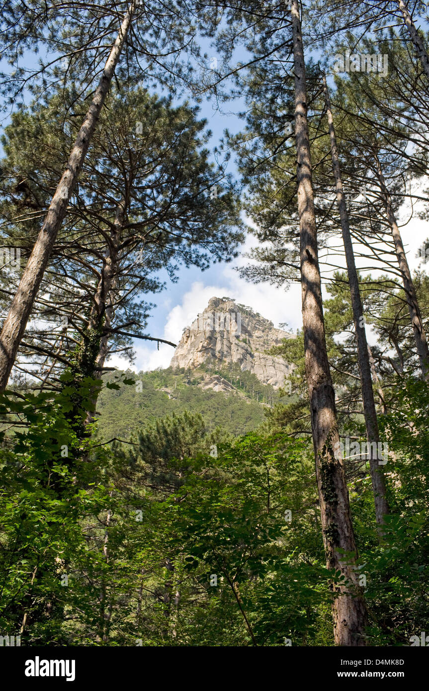 High rocky mountains peak hi-res stock photography and images - Alamy