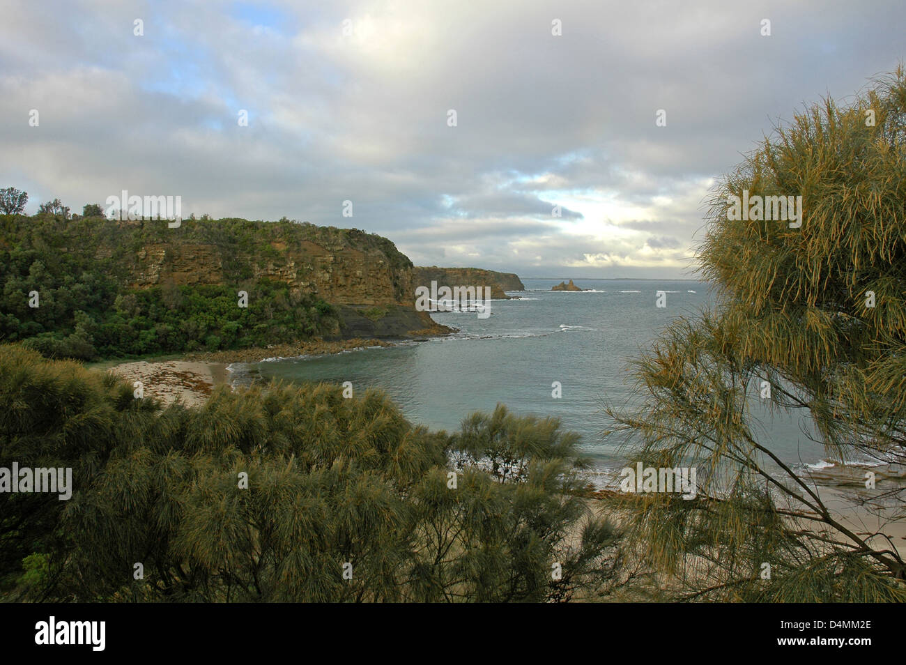 Eagle's Nest, Map of Australia from Shack Bay, South Gippsland, Victoria, Australia Stock Photo