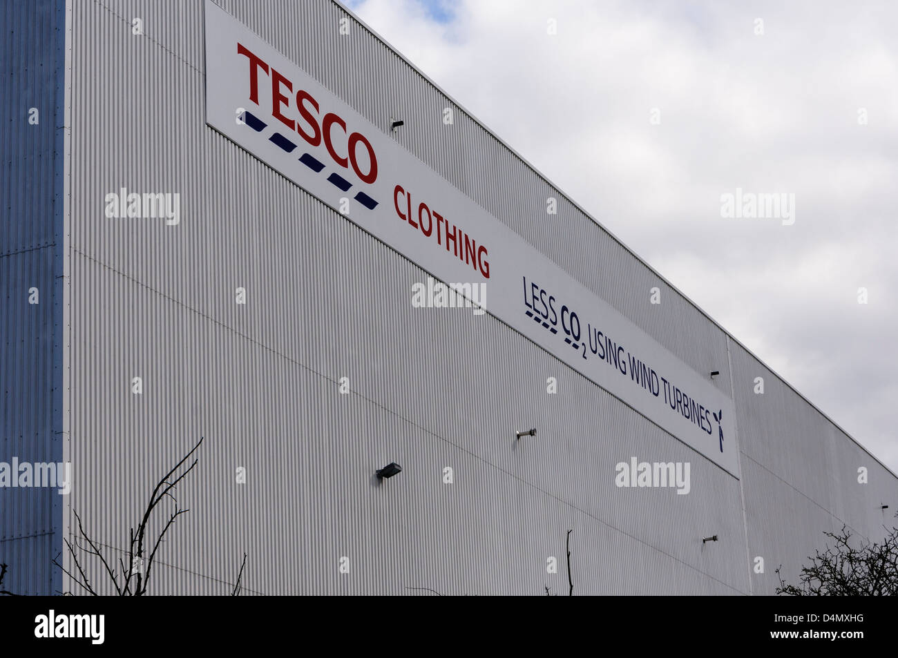Tesco Warehouse at DIRFT, Daventry Stock Photo Alamy