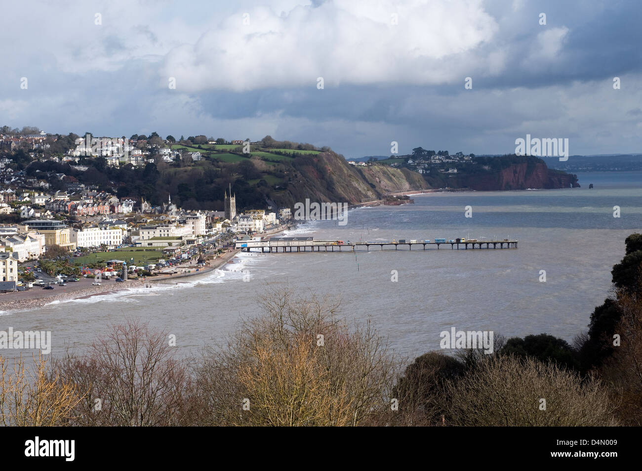 Teignmouth,Devon, teignmouth, coast, town, seaside, tender, sand, quay