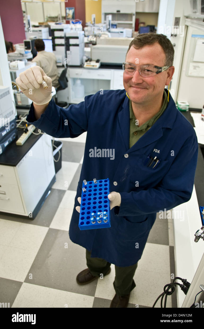 In February 2009, the FDA lab in Irvine, California, conducted ...