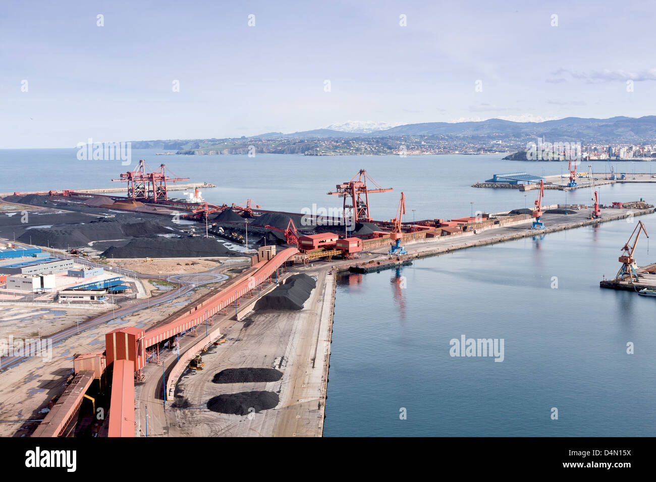 The Port of Gijón is a Spanish seaport located in Gijón, in the Bay of ...