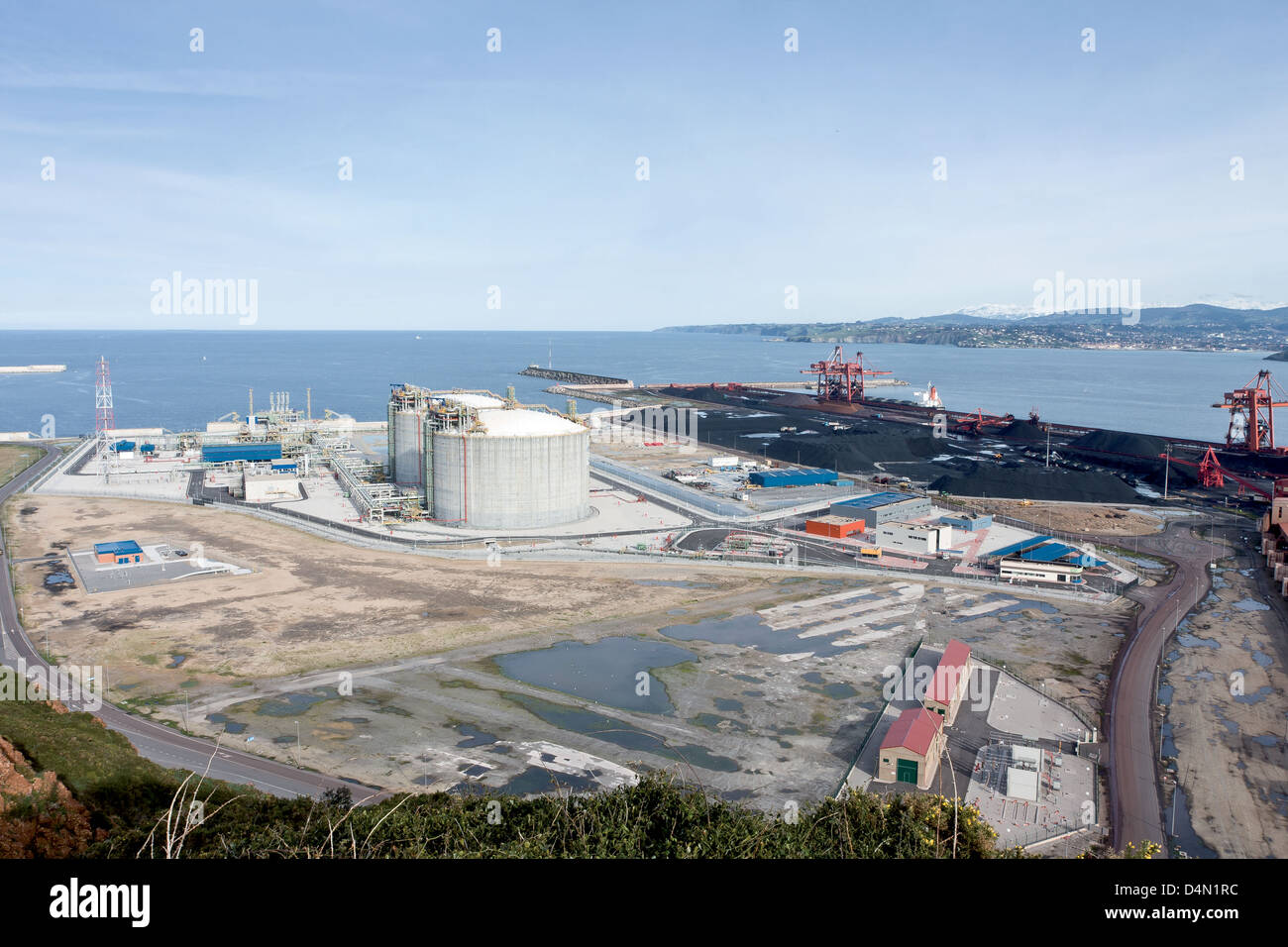 The Port of Gijón is a Spanish seaport located in Gijón, in the Bay of ...