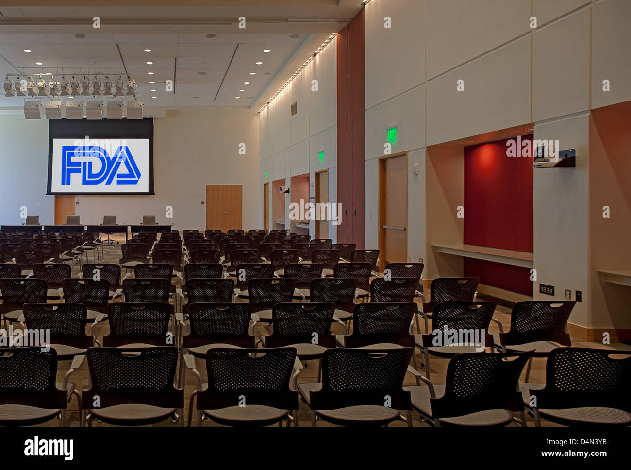 FDA Bldg 31 - Great Room Stock Photo