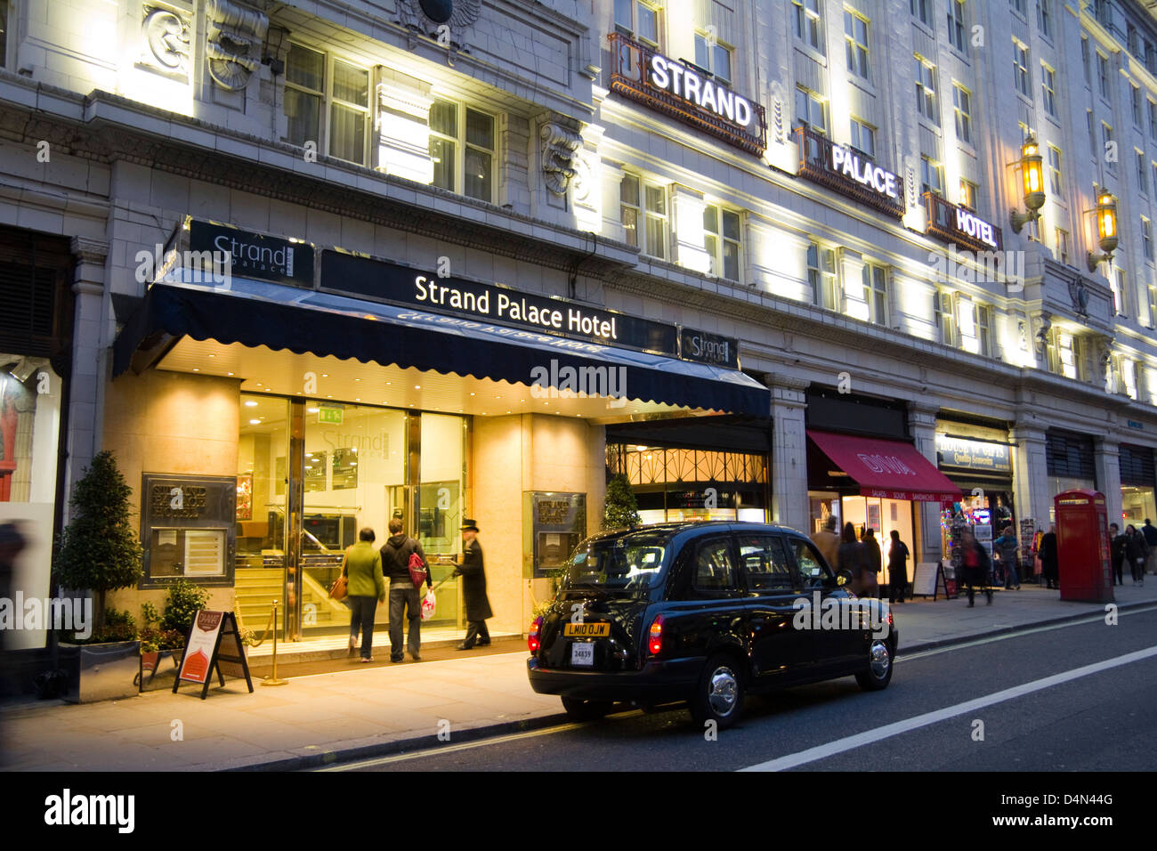 The Strand Palace Hotel in The Strand London England Stock Photo