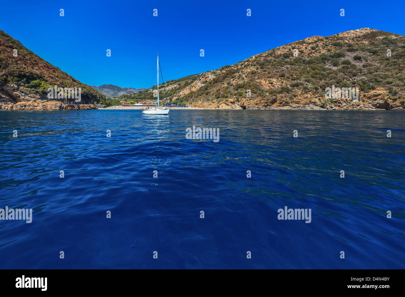 Elba Island Stock Photo