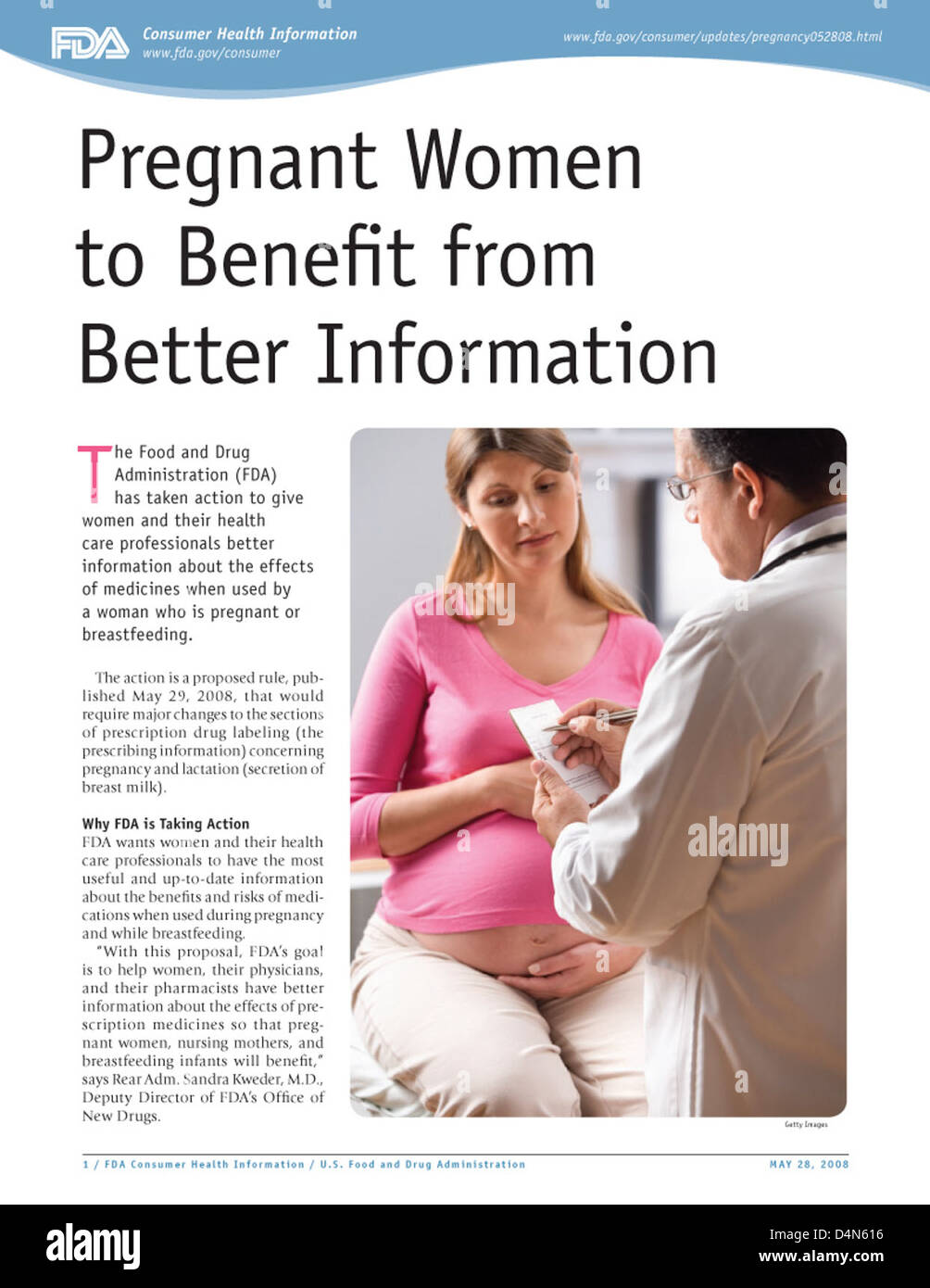 Pregnant Women to Benefit from Better Information Stock Photo Alamy