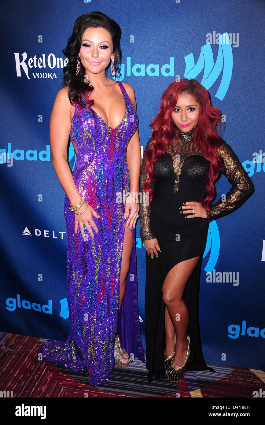 Jenni Farley Nicole Polizzi Jwoww Snooki At Arrivals For 24th