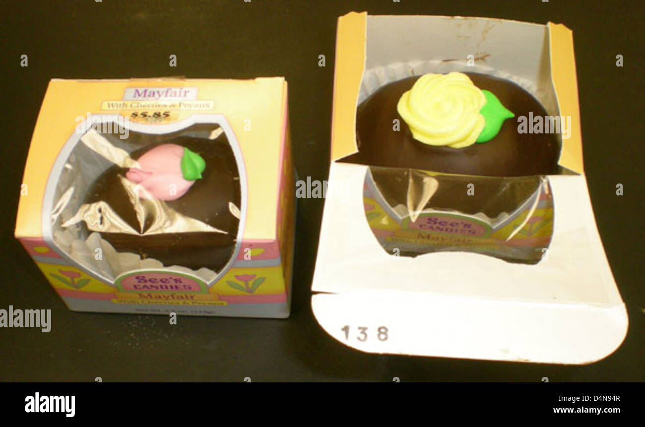 Allergen sees candies mayfair sees candy hires stock photography and