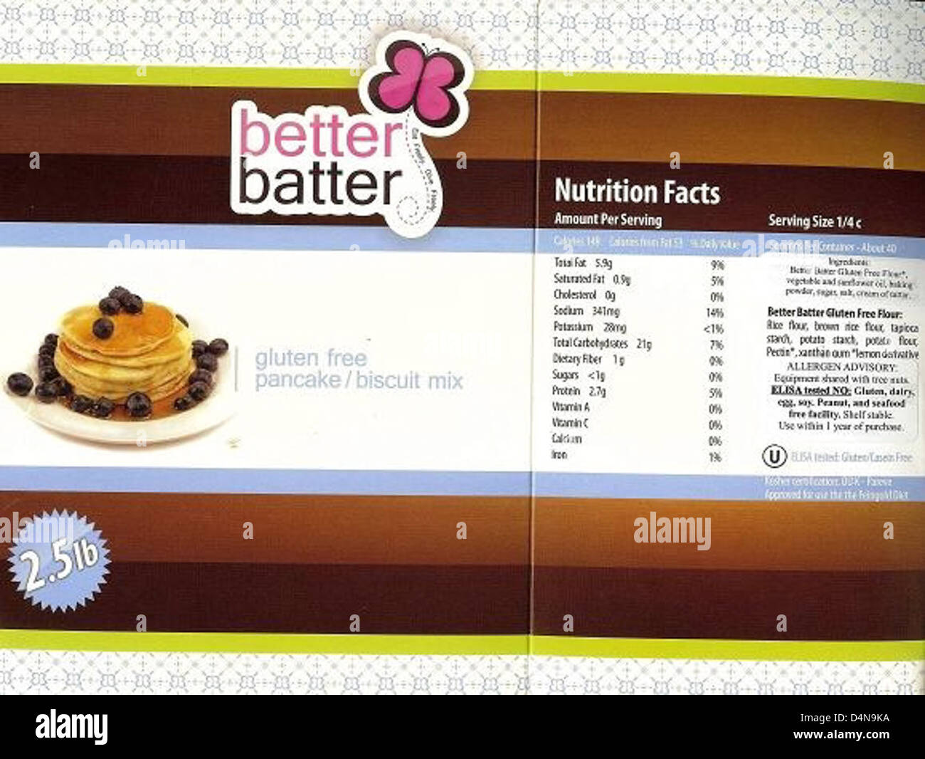 RECALLED Cake Mix Stock Photo Alamy