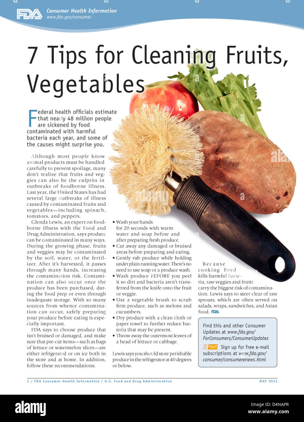 7 Tips for Cleaning Fruits, Vegetables