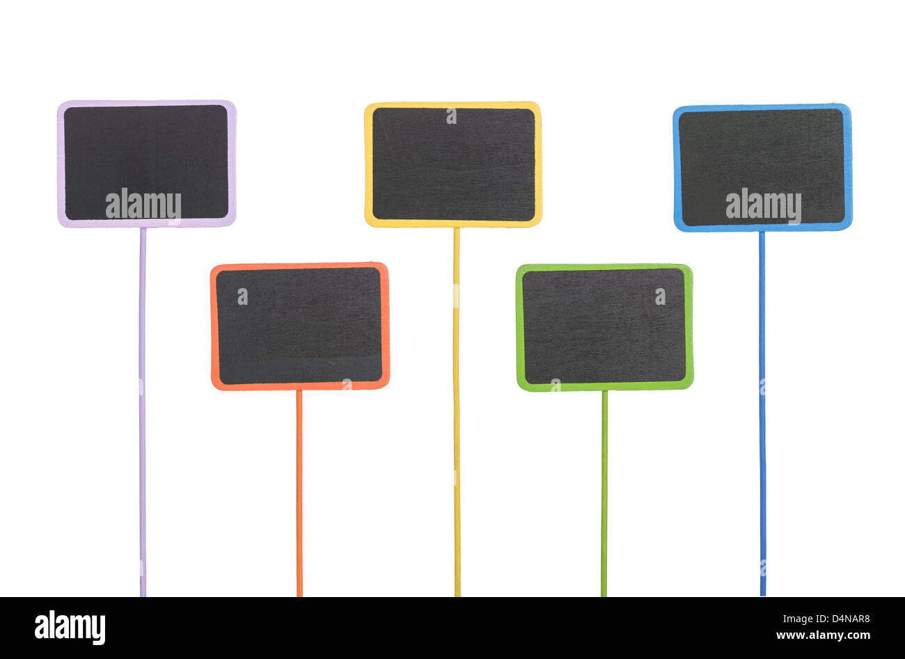 Signs isolated blank wooden hi-res stock photography and images - Alamy