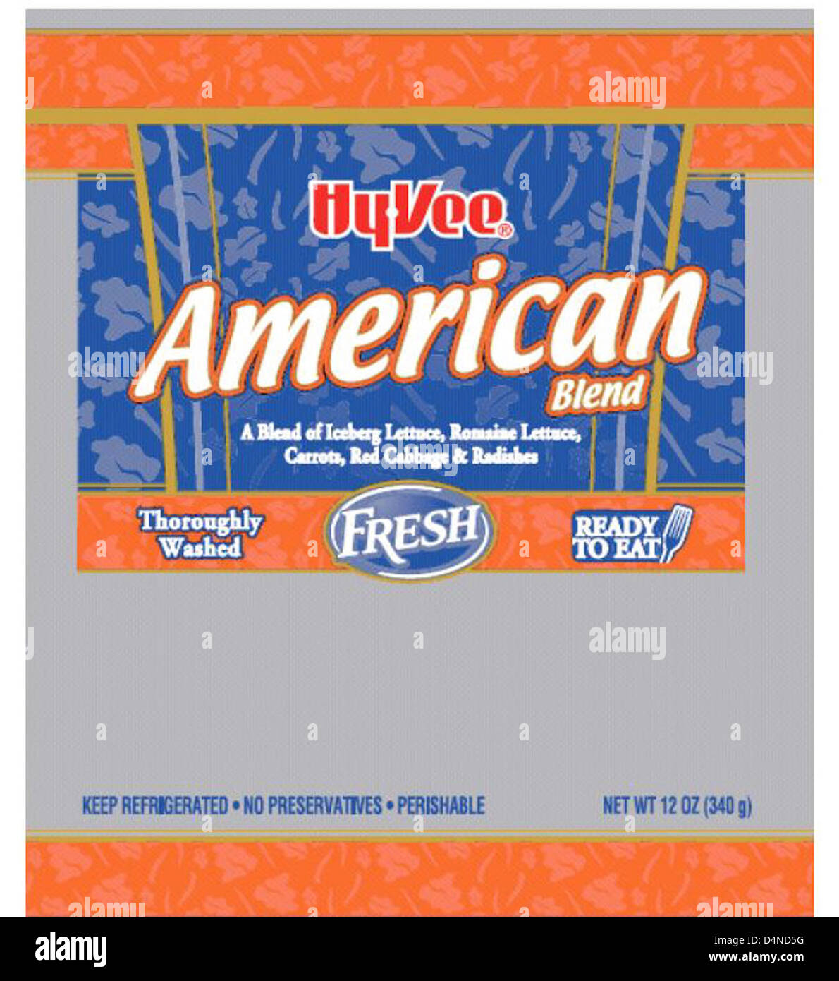 RECALLED Various bagged salad products Stock Photo Alamy