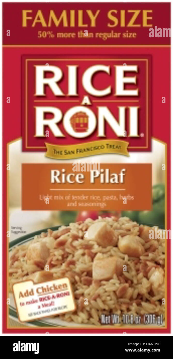 RECALLED Rice Pilaf Stock Photo Alamy