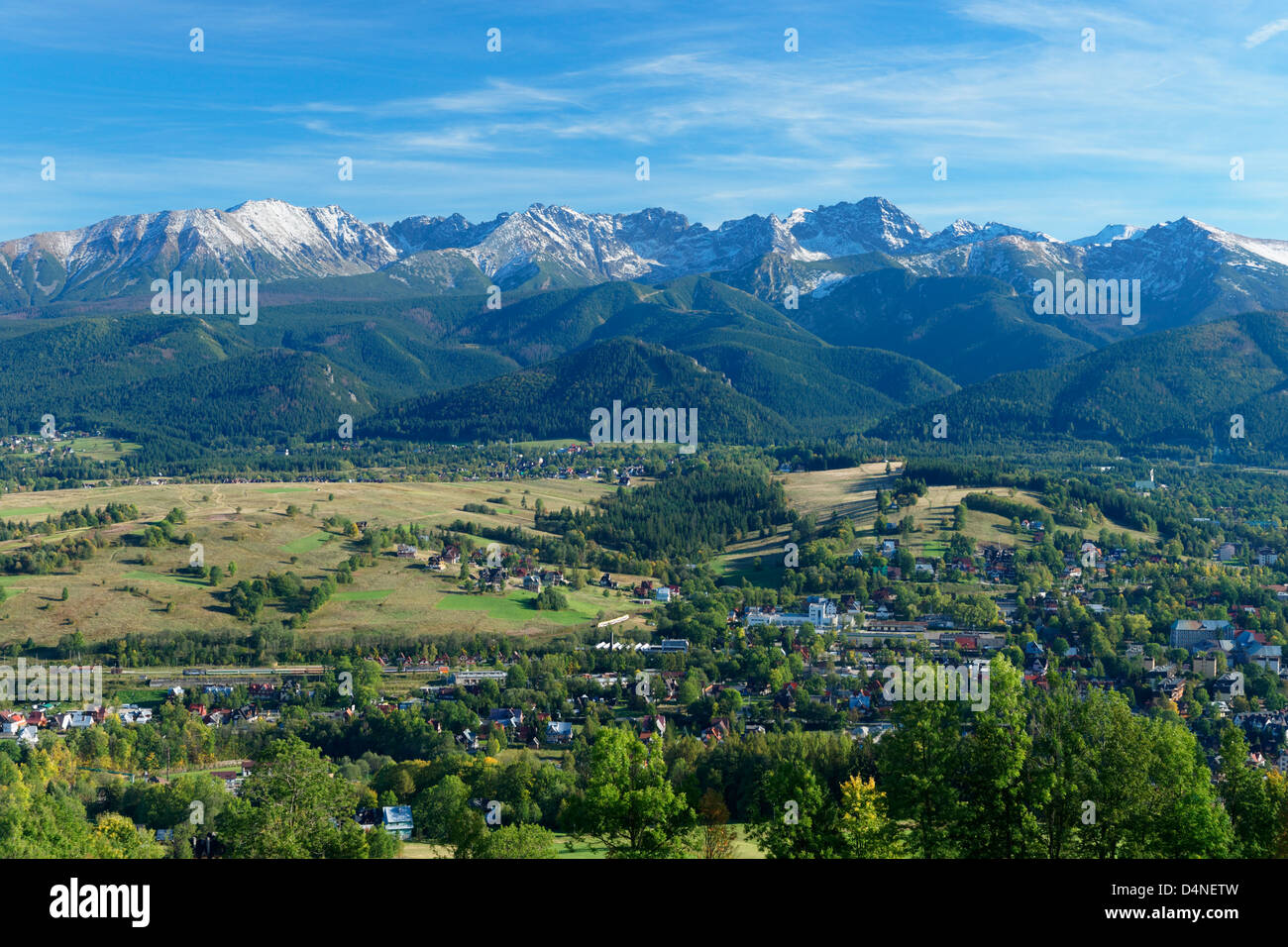 The High Tatra Mountains, Malopolska, Poland Stock Photo