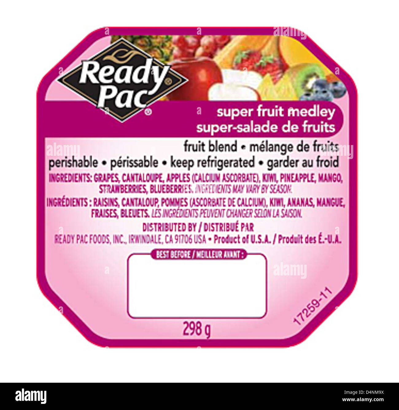 Recalled Ready Pac Announces Voluntary Recall Of Fresh Cut Fruit