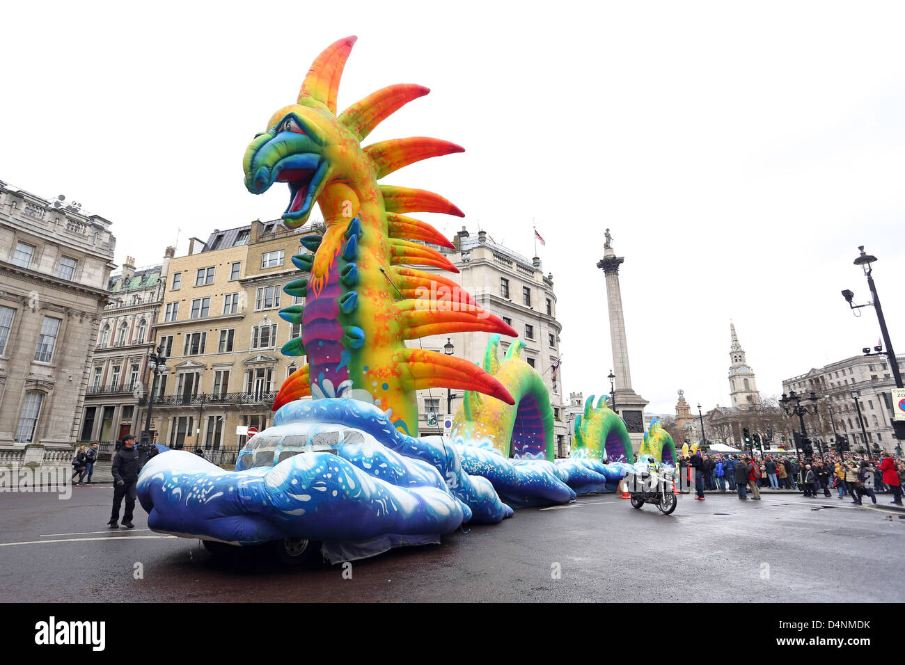 Inflatable Giant Dragons for Louis Vuitton Photoshoot - Paris