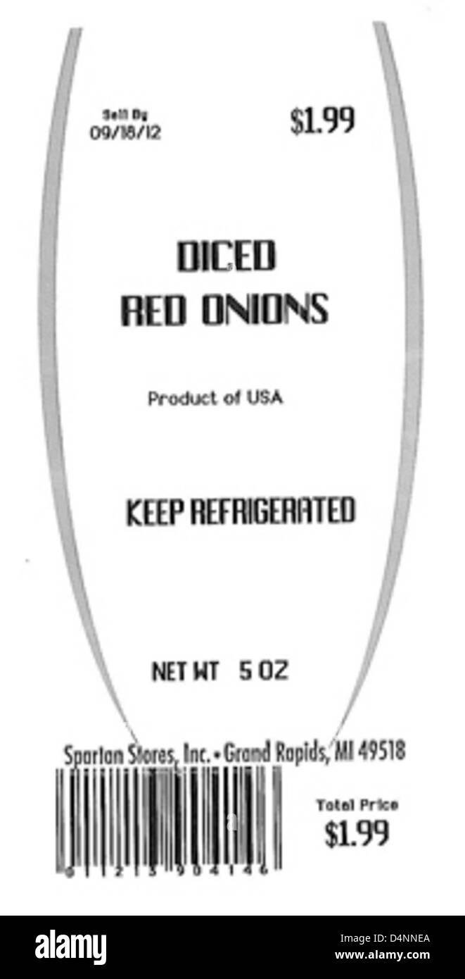 RECALLED Various Deli Products Stock Photo Alamy