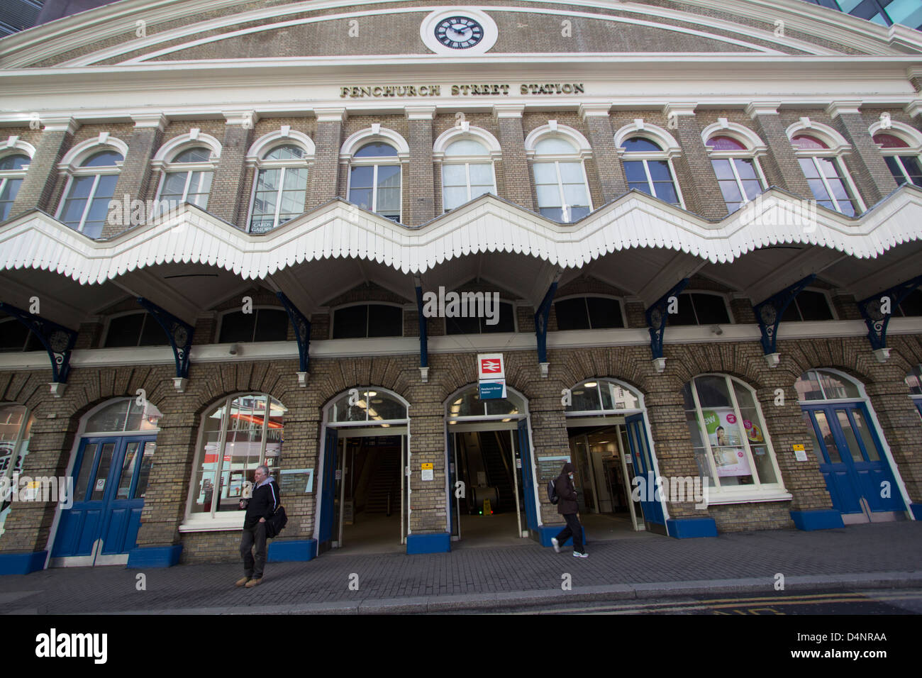 Fenchurch street station London Stock Photo Alamy