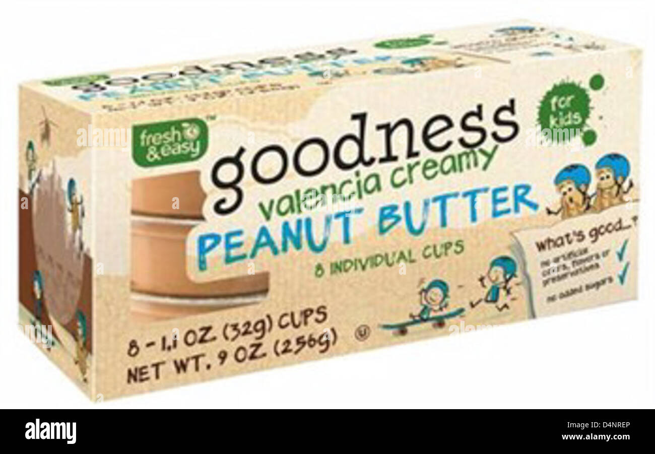 RECALLED Nut butters Stock Photo Alamy