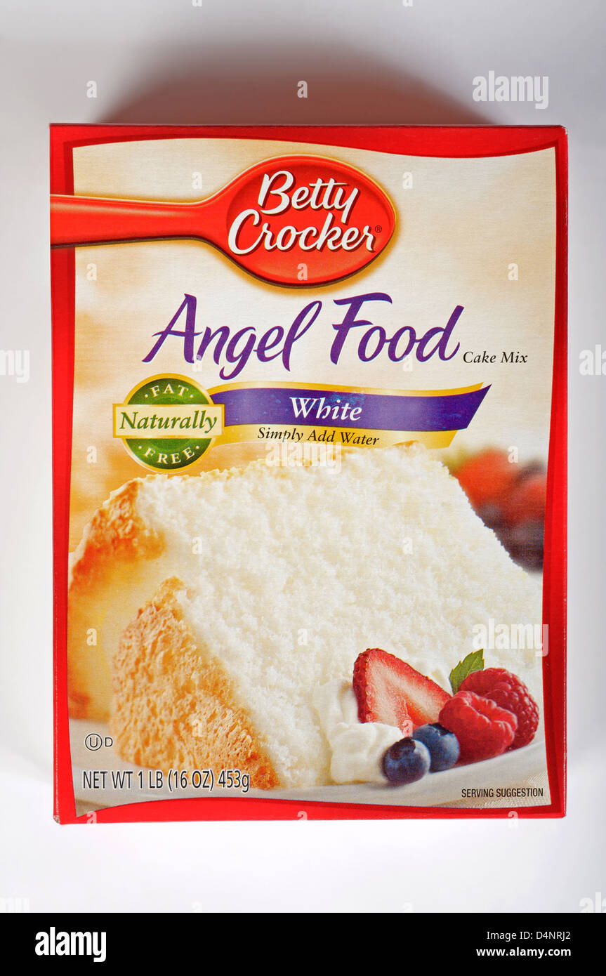 Betty crocker angel food cake mix hi res stock photography and