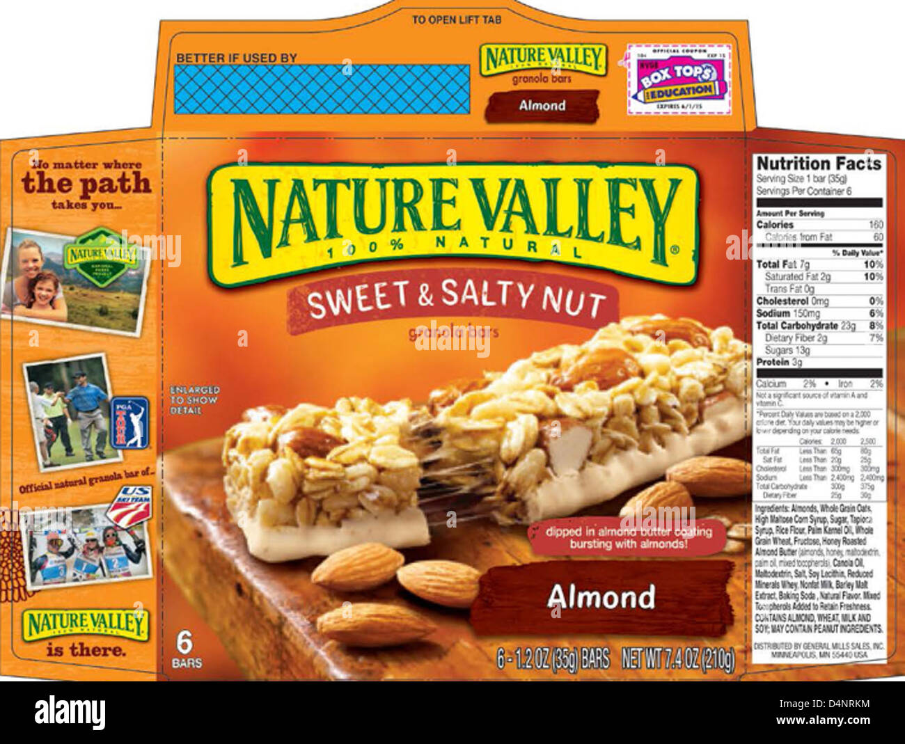 RECALLED Granola bars Stock Photo Alamy