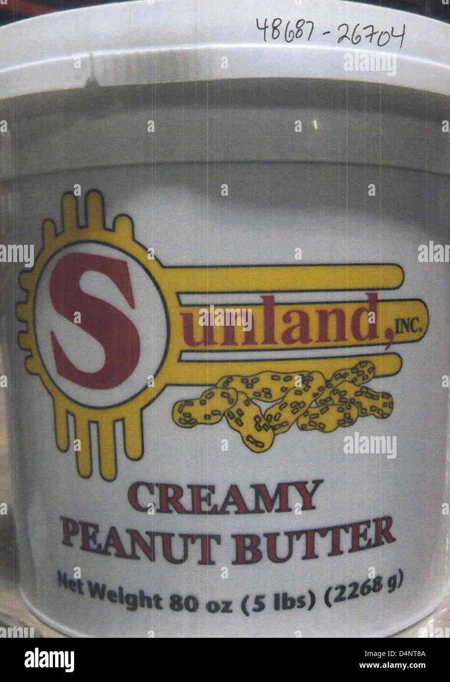 RECALLED Cashew Butter, Tahini and Roasted Blanched Peanuts Stock
