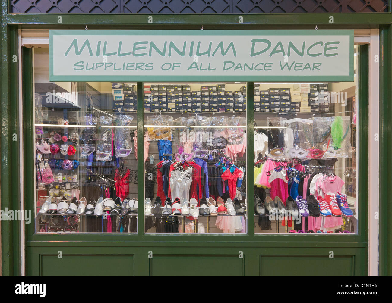 Millennium Dance wear shop within the Grainger  Market Newcastle north east England UK Stock Photo