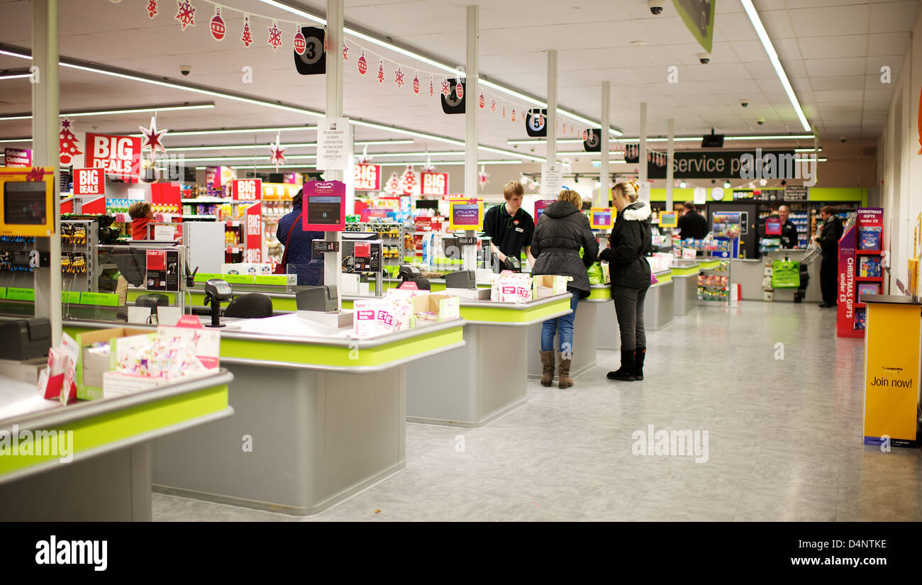 Coop Supermarket Sandwich Kent Stock Photo Alamy