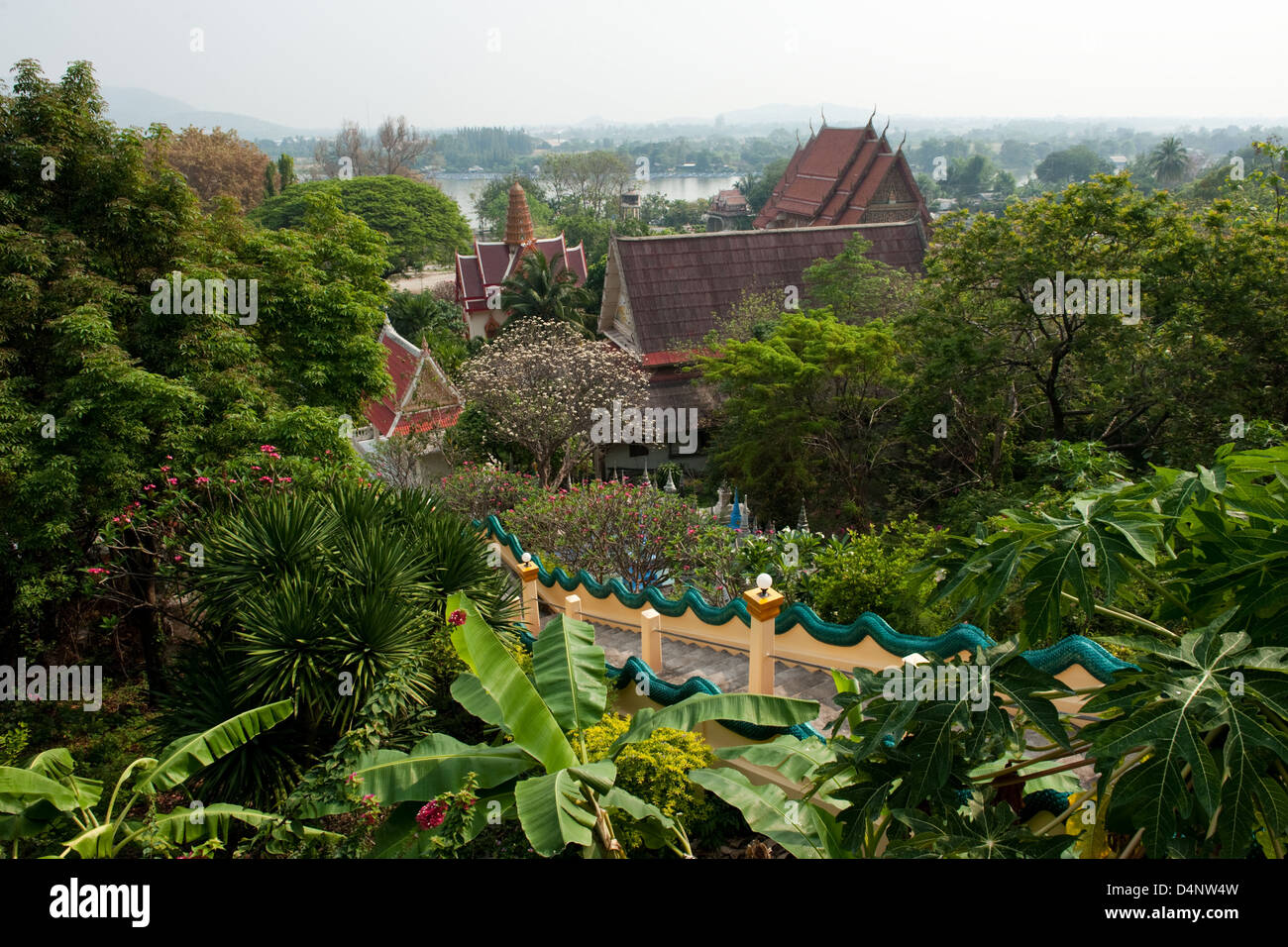 Kanchanaburi, Thailand, Tham Phu Wa Temple Stock Photo