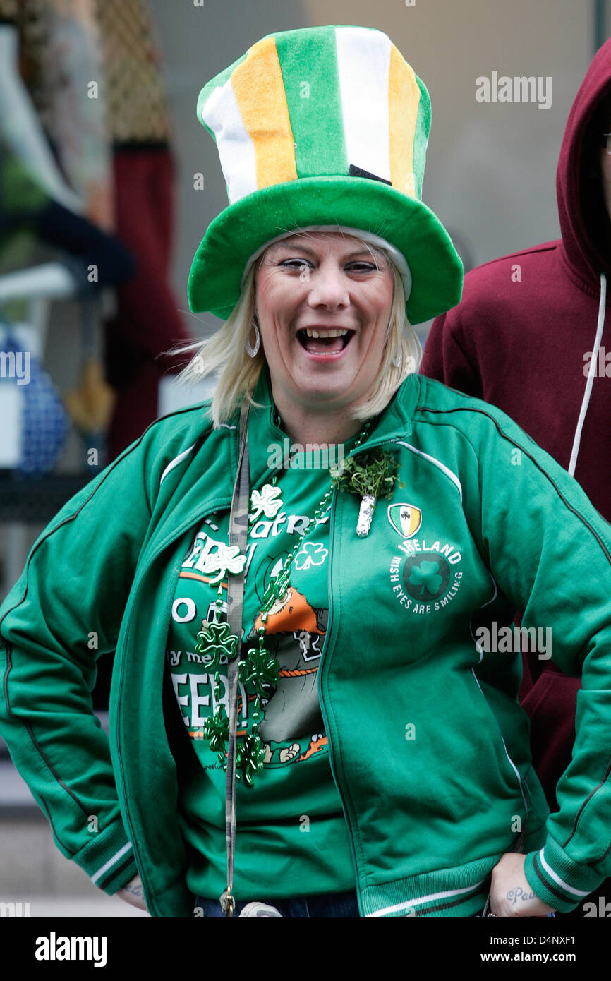 Belfast green ireland irish parade shamrocks st patricks day hires