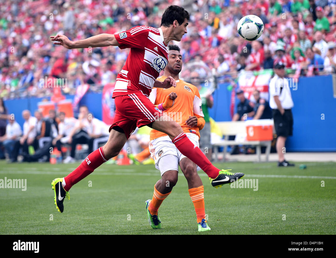 Frisco Tx U S 17th March 2013 Houston Dynamo Mid Fielder