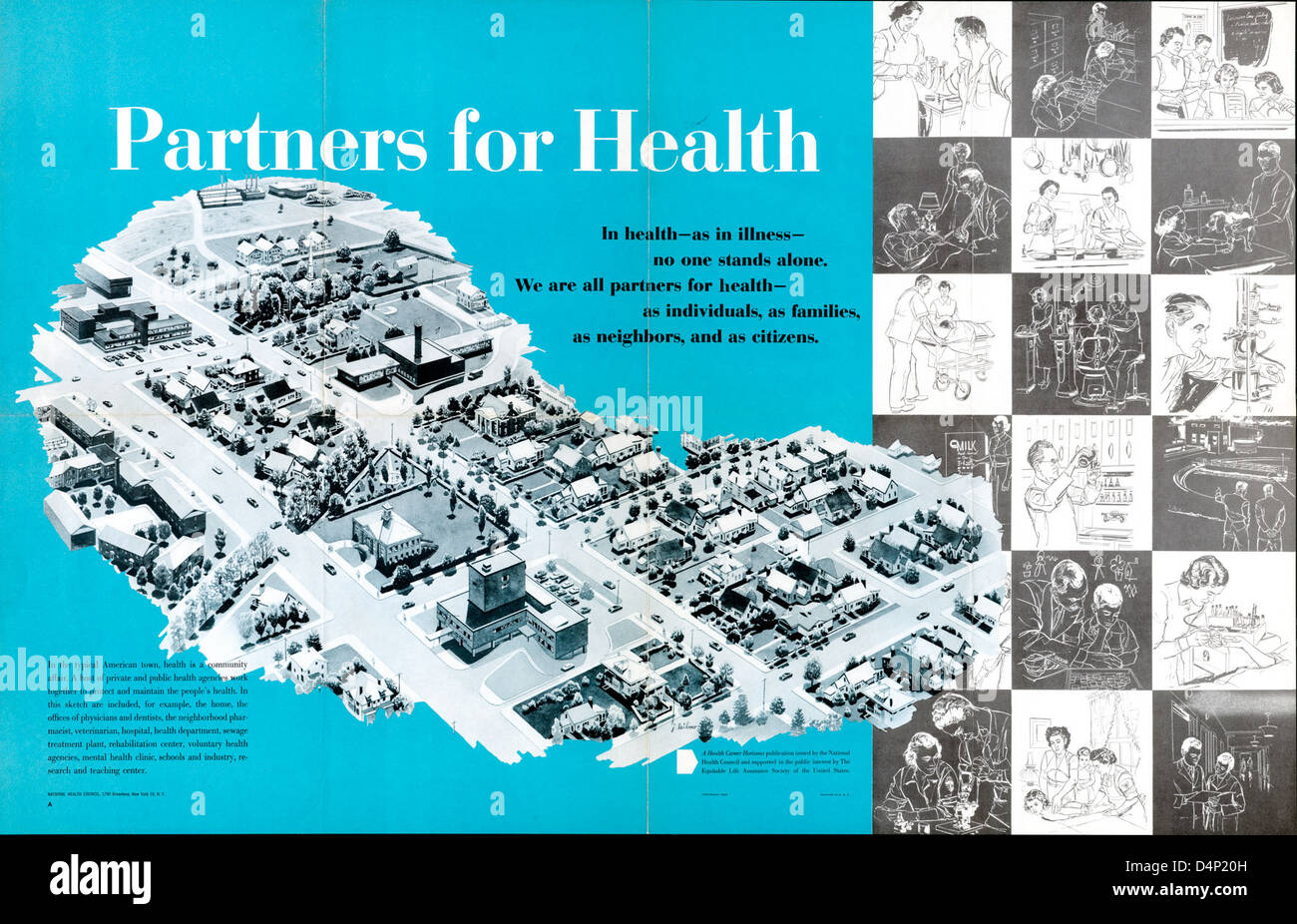 Health education council poster hi-res stock photography and images - Alamy