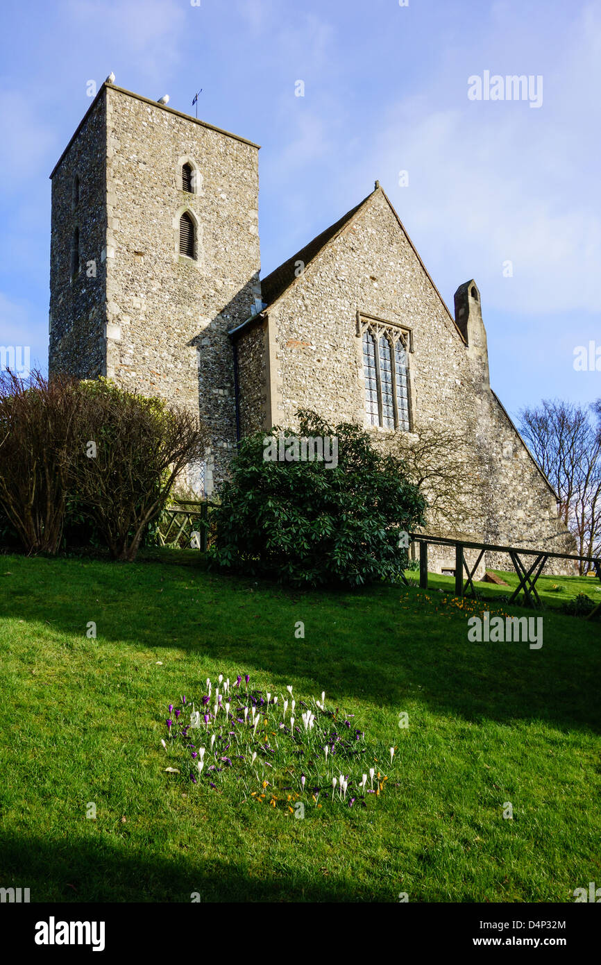 St Nicholas Church Harbledown Village Canterbury Kent England