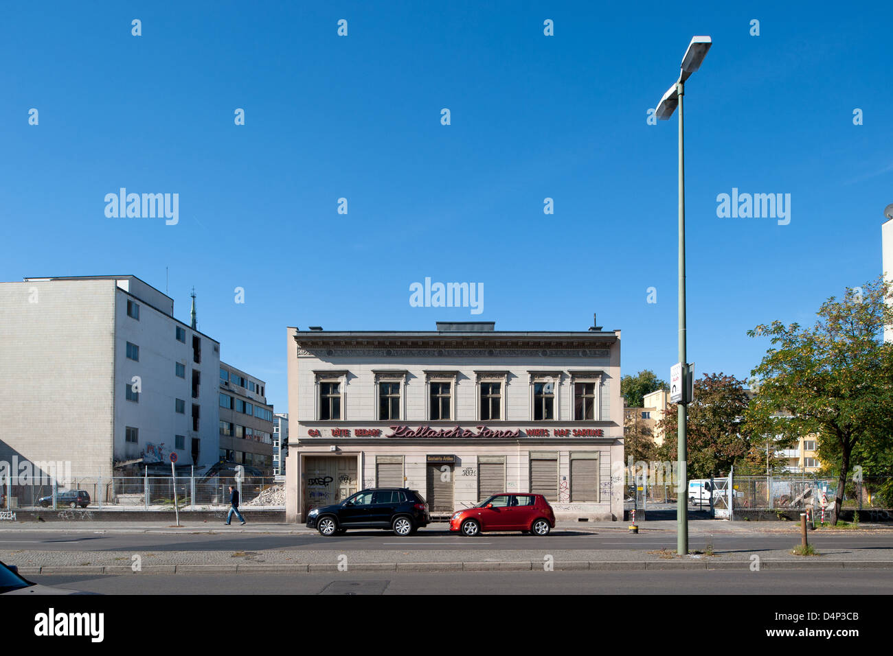 Berlin, Germany, detached Gruen currently building in Berlin-Moabit Stock Photo
