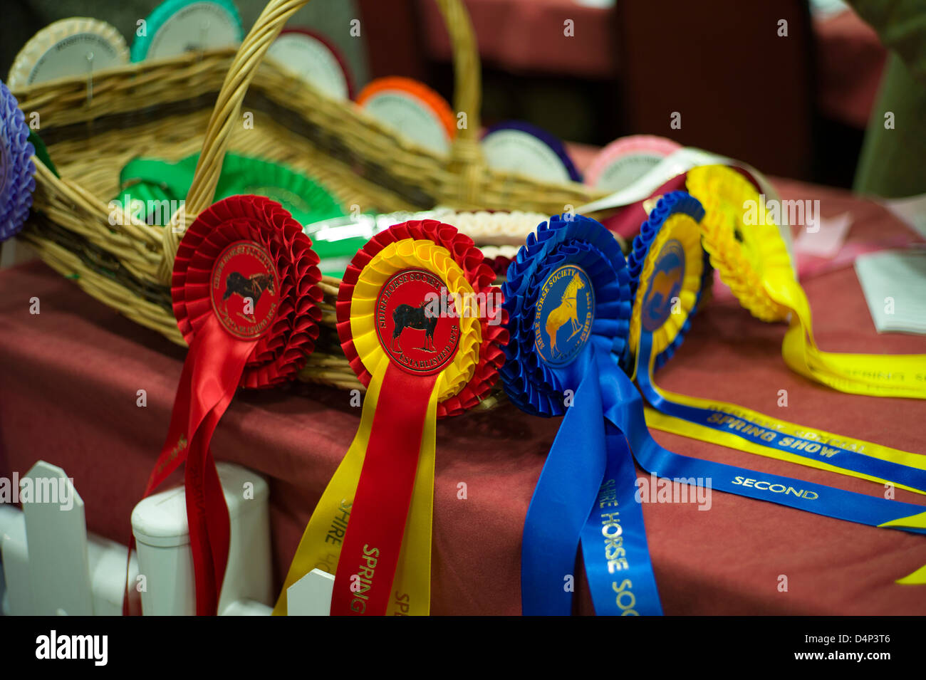 Horse show rosettes hi-res stock photography and images - Alamy