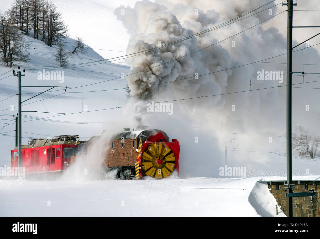 Snow blower train hires stock photography and images Alamy