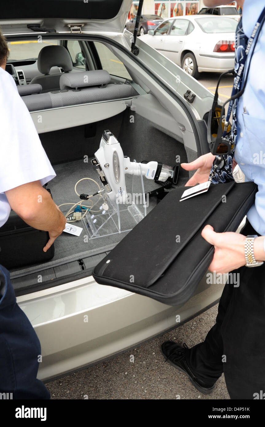 Portable Screening Devices DSC 0819 Stock Photo Alamy