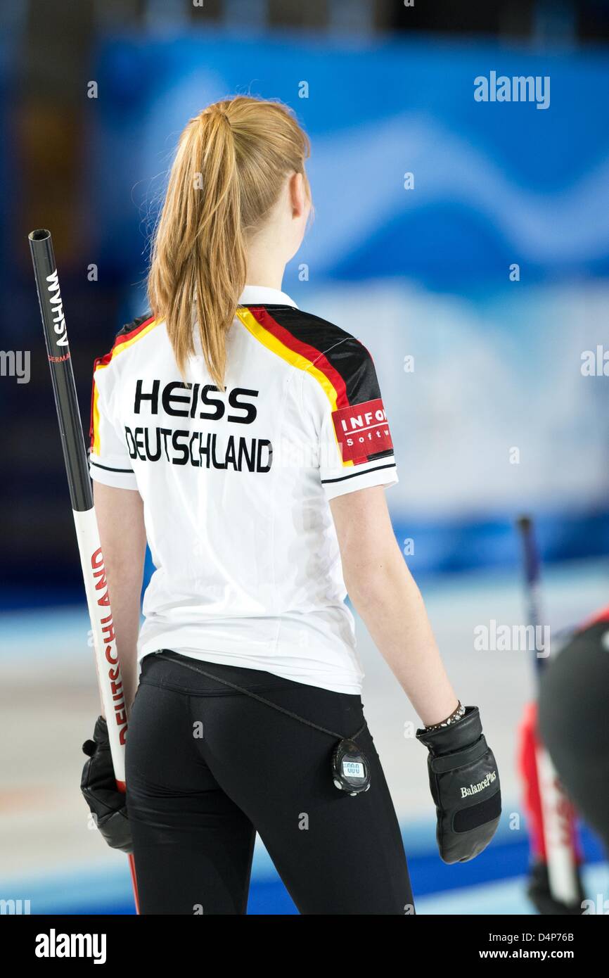 Stella Heiss (GER), MARCH 17, 2013 - Curling : World Women's Curling ...