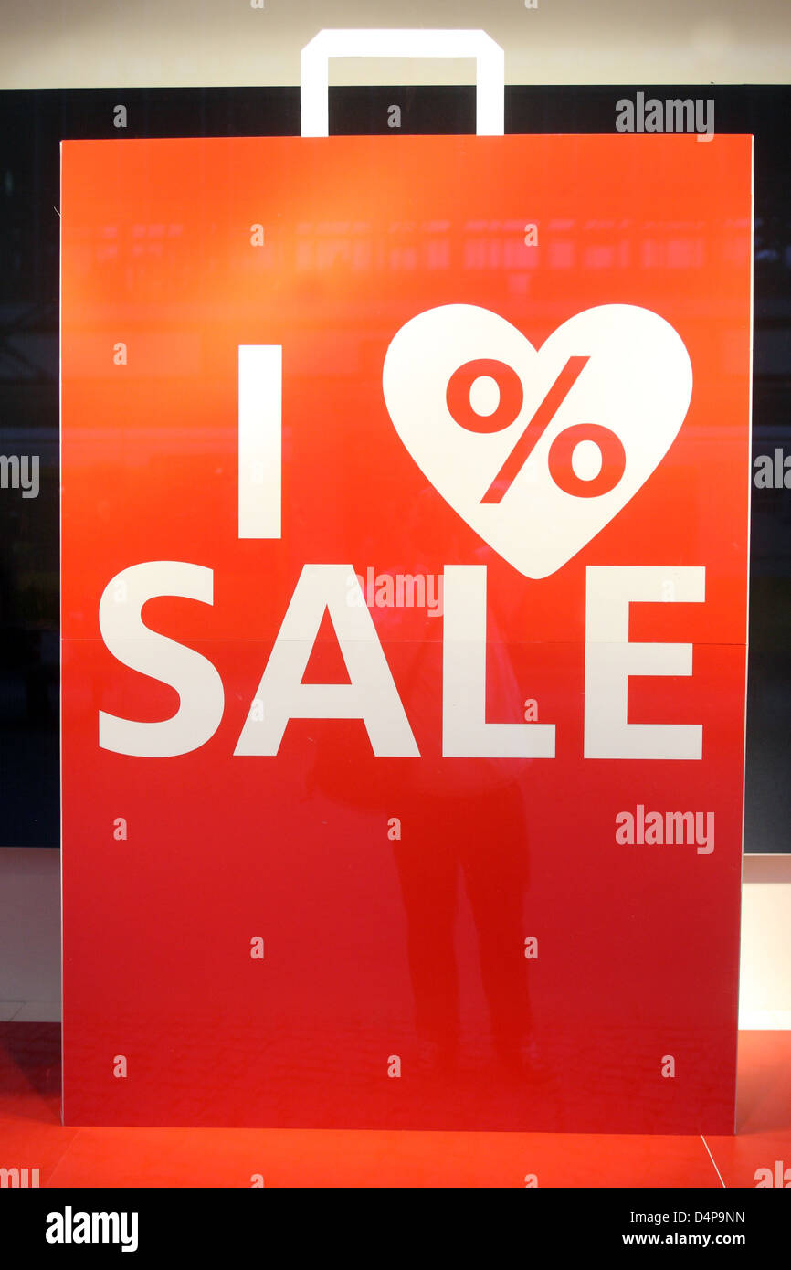 Berlin, Germany, sale promotions in a department store Stock Photo Alamy