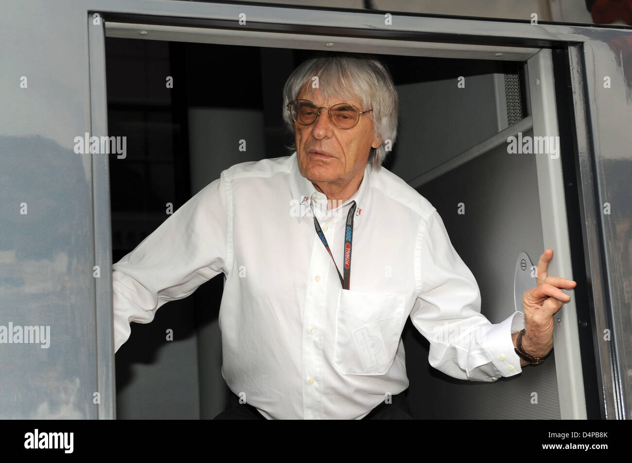 Formula One boss Bernie Ecclestone is pictured during the Grand Prix of ...