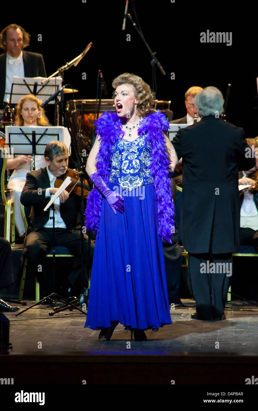 Singer Monica Mosser, conductor Peter Guth and Strauss Festival