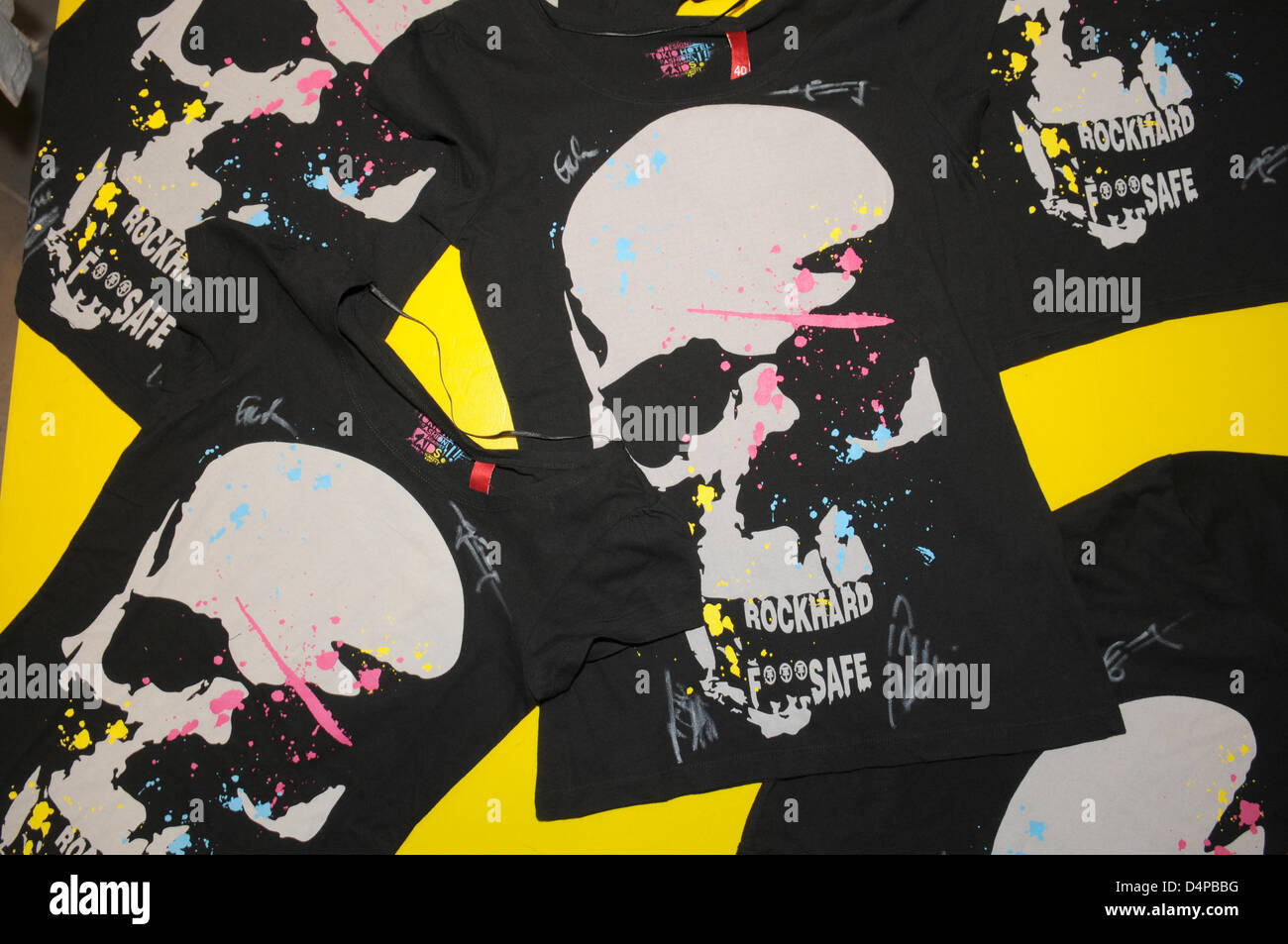 T-shirts designed by the band ?Tokio 