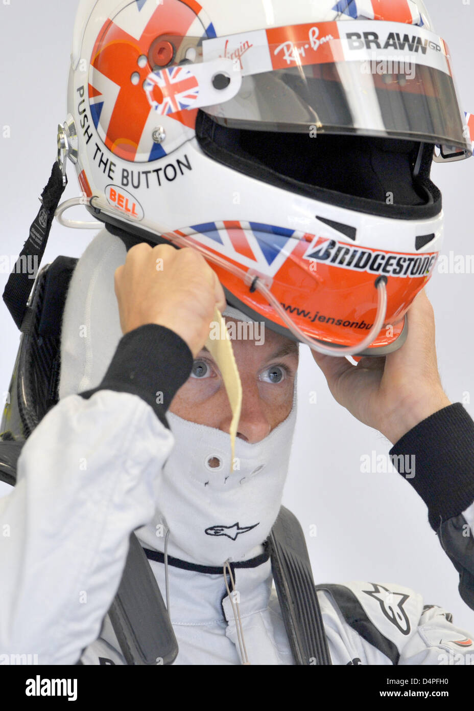Jenson button cheap brawn helmet