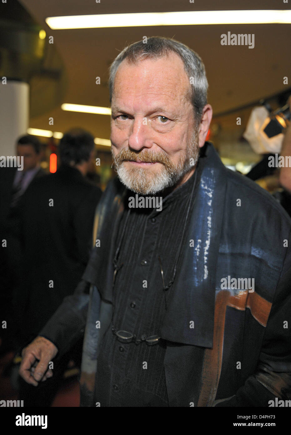 British director Terry Gilliam seen during the opening of the 27th Munich Film Festival at ?Mathaeser Filmpalast? in Munich, Germany, 26 June 2009. The Festival was kicked off with a screening of Gilliam?s ?The Imaginarium of Doctor Parnassus?. More than 200 movies are on the schedule of the festival, which runs until July 4th. Photo: URSULA DUEREN Stock Photo