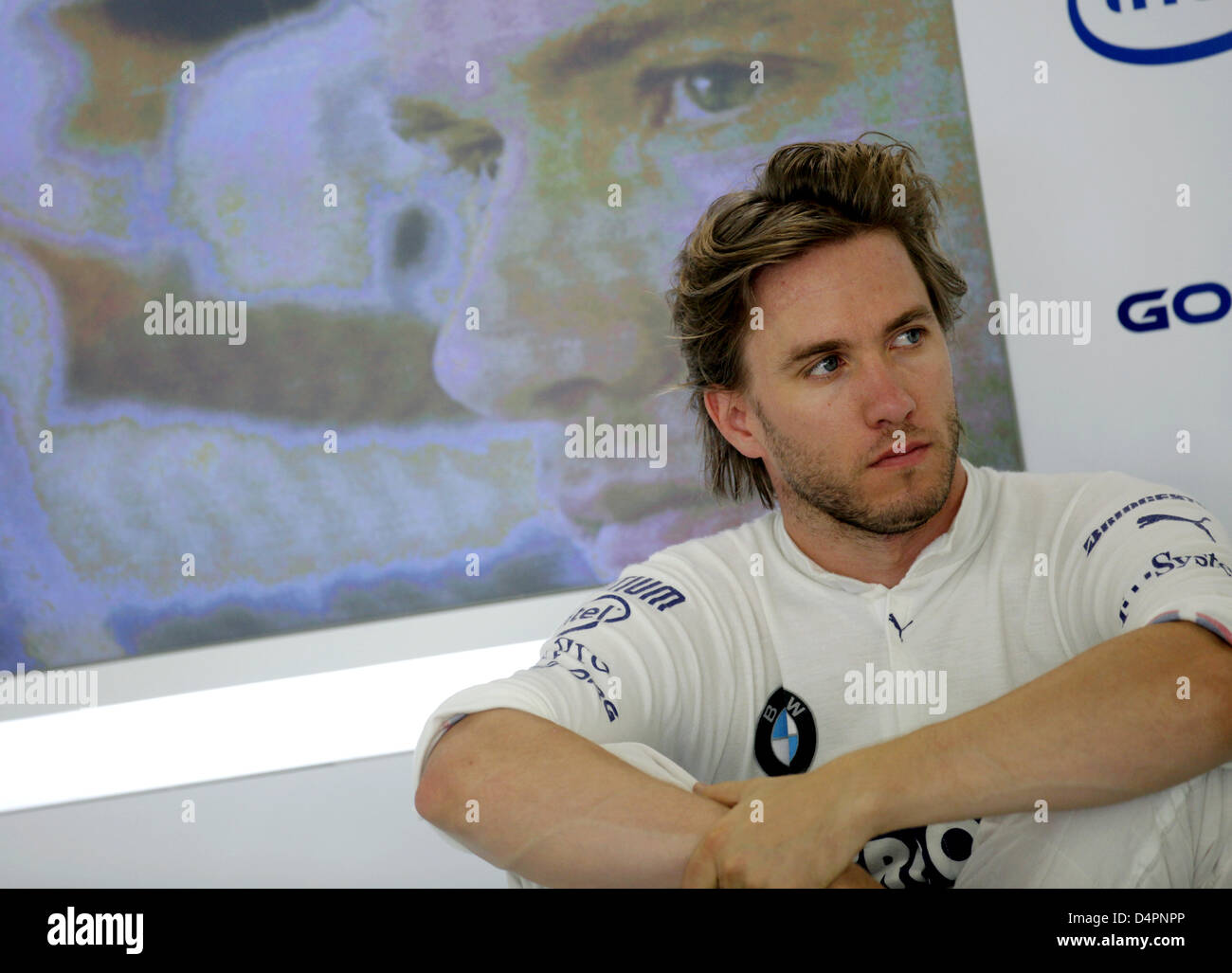 German Formula One driver Nick Heidfeld of BMW Sauber pictured in the